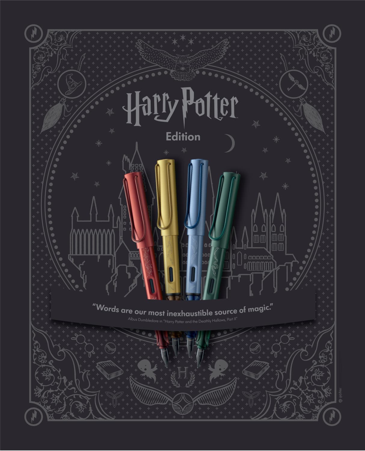 Harry Potter Wand Pen Collection (Set Of 3) : Insights