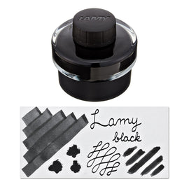 Lamy Bottled Ink in Black with Blotting Paper - 50 mL