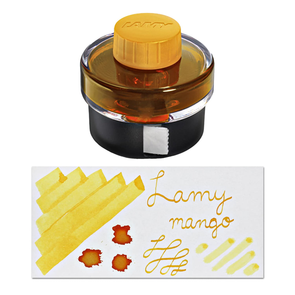 Lamy Bottled Ink in Mango with Blotting Paper - 50ml Bottled Ink