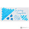 Lamy Bottled Ink in Turquoise with Blotting Paper - 50 mL Bottled Ink