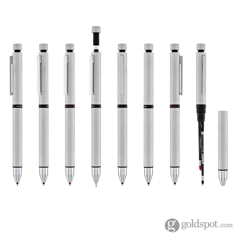 Lamy CP1 Multipen in Brushed Stainless Steel Multi-Function Pen