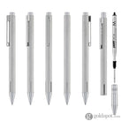 Lamy Econ Ballpoint Pen in Brushed Stainless Steel Ballpoint Pens