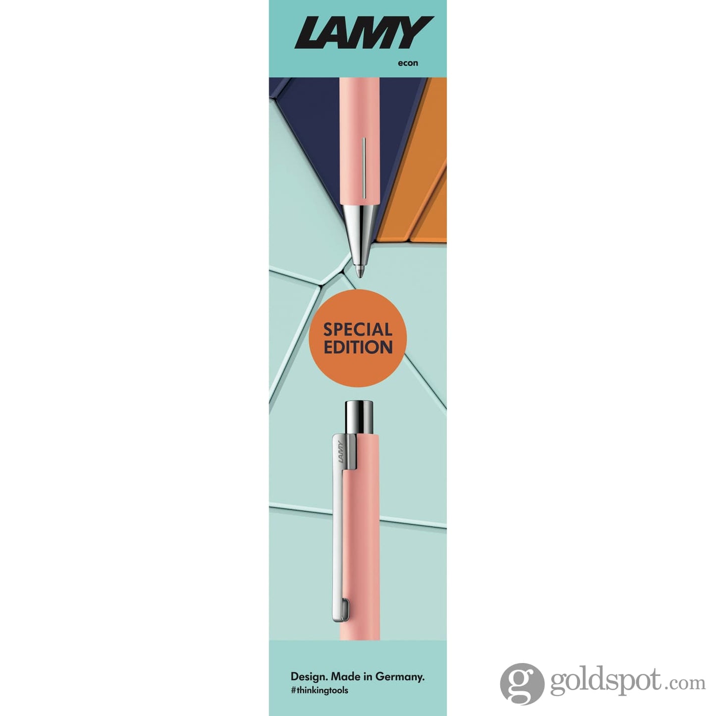 Lamy Econ Ballpoint Pen in Pink Matte Special Edition Ballpoint Pens