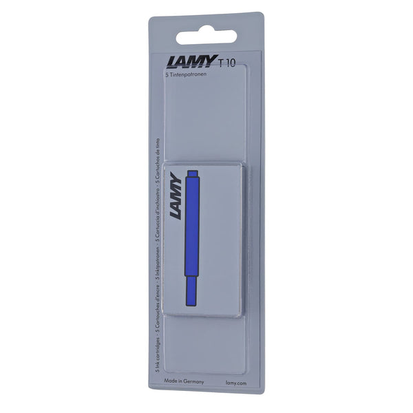 Lamy Fountain Ink Cartridges in Blue - Pack of 5 Fountain Pen Cartridges