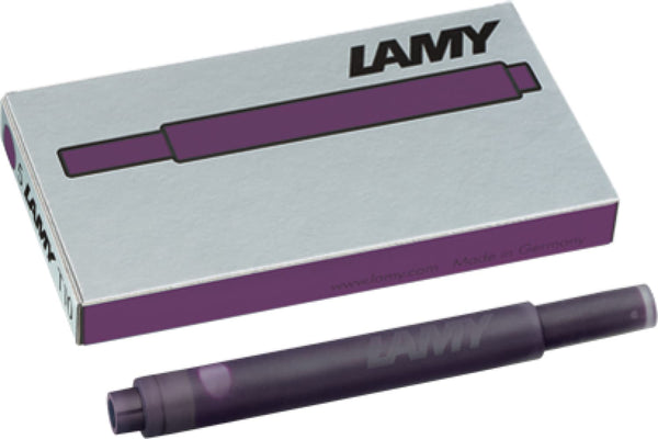 Lamy Fountain Pen Ink Cartridges in Violet Blackberry 2024 Special Edition - Pack of 5