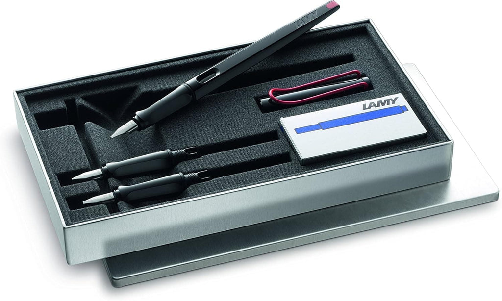 Lamy Joy Calligraphy Set in Black with 3 Nibs Gift Sets