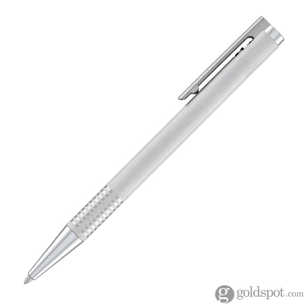 Lamy Logo Ballpoint Pen in Brushed Stainless Steel Ballpoint Pens