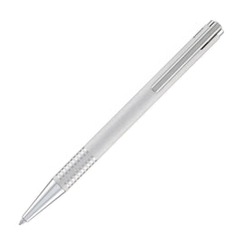 Lamy Logo Ballpoint Pen in Brushed Stainless Steel