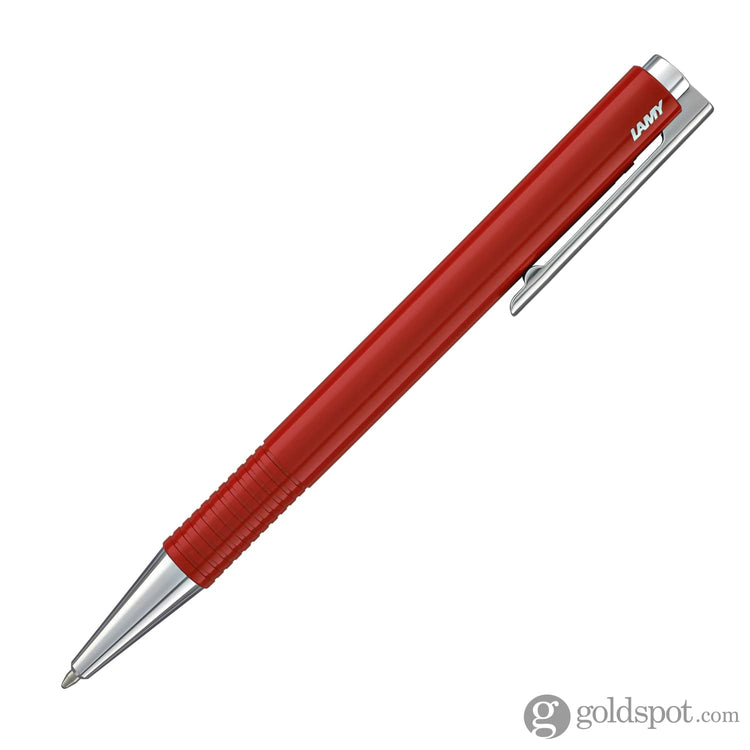 Lamy Logo Red Chrome Trim Ballpoint Pen Ballpoint Pen