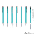 Lamy Logo Lx Matt Ballpoint Pen in Lagoon Glossy Ballpoint Pens