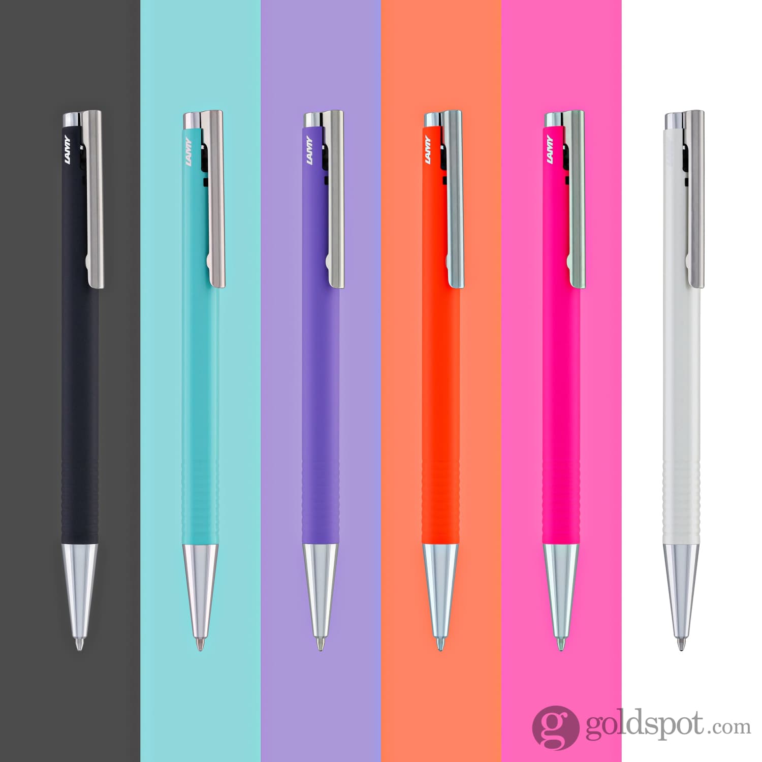 Lamy Logo Lx Matt Ballpoint Pen in Lavender - Goldspot Pens