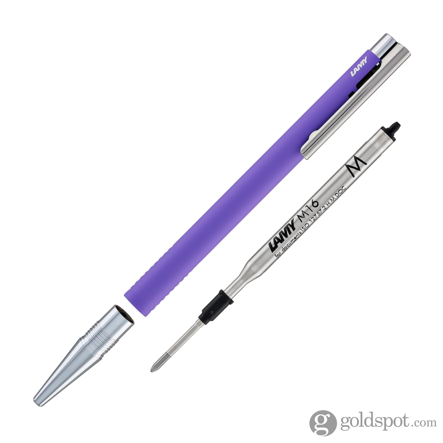 Lamy Logo Lx Matt Ballpoint Pen in Lavender - Goldspot Pens