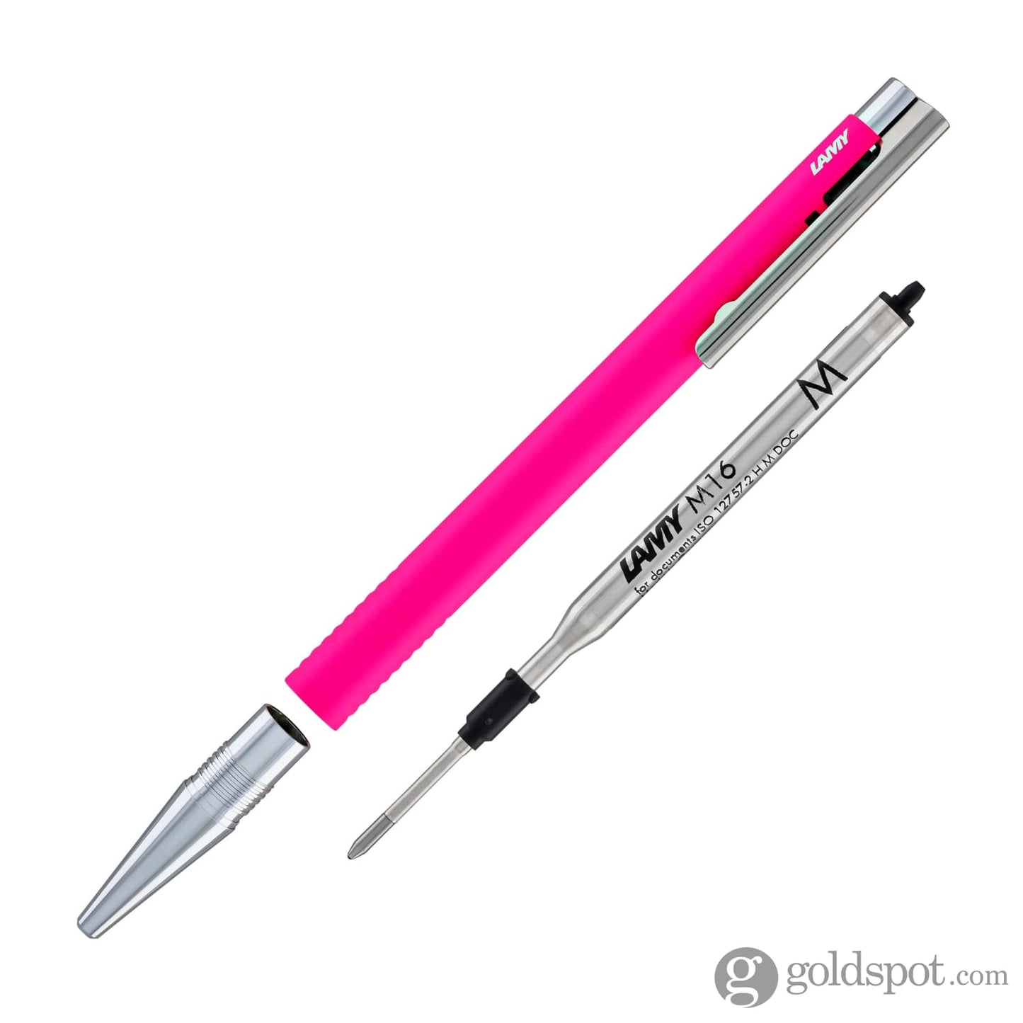 Lamy Logo Lx Matt Ballpoint Pen in Neon Pink Ballpoint Pens