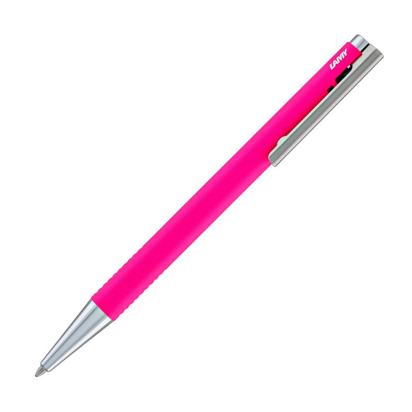 Lamy Logo Lx Matt Ballpoint Pen in Neon Pink Ballpoint Pens