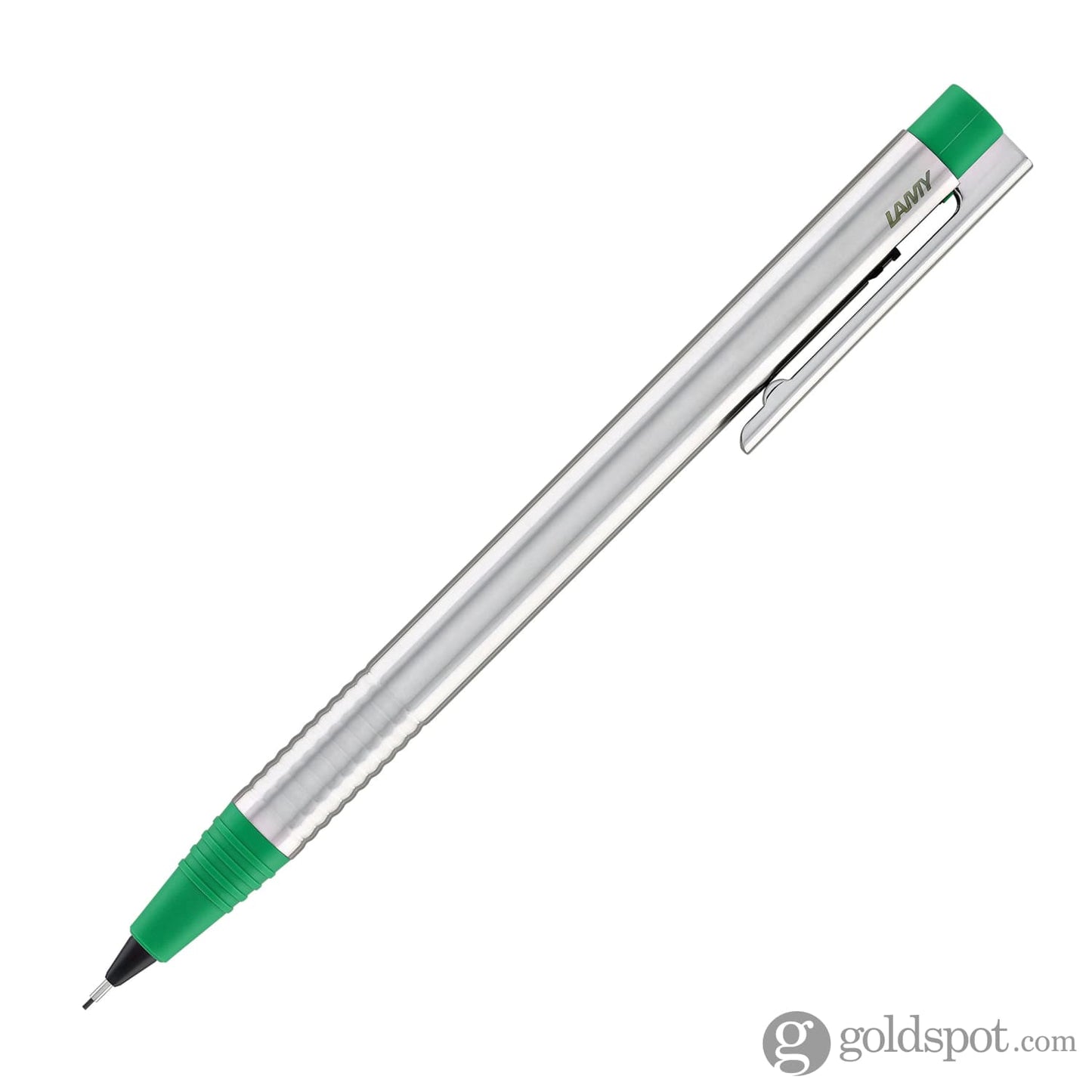 Lamy Logo Mechanical Pencil in Green with Stainless Steel - 0.5mm Mechanical Pencils
