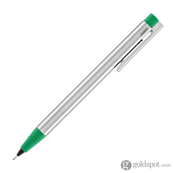 Lamy Logo Mechanical Pencil in Green with Stainless Steel - 0.5mm Mechanical Pencils