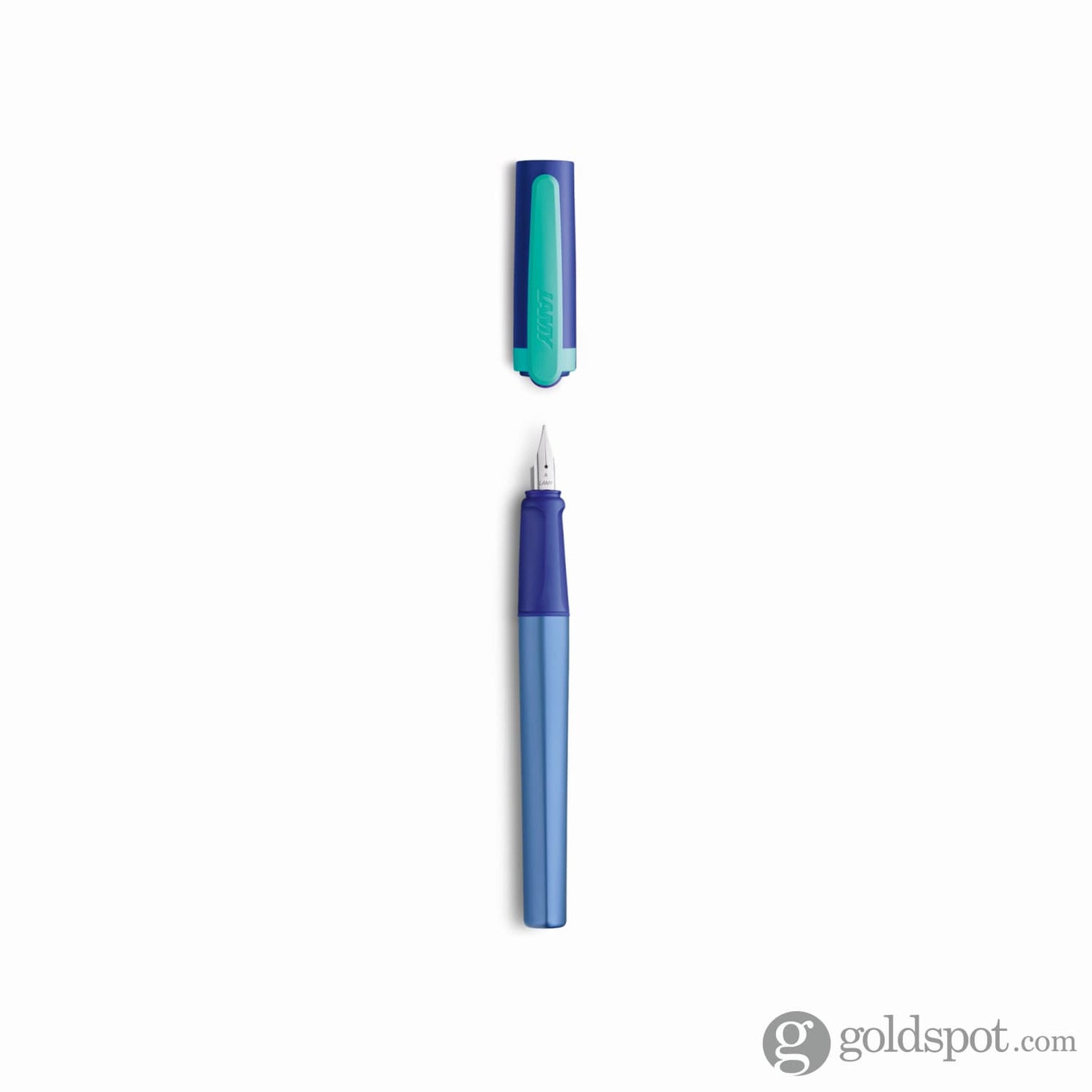 Lamy Nexx Fountain Pen in Multi-Blue - Medium Special Edition Fountain Pen