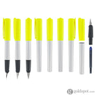 Lamy Nexx Fountain Pen in Neon Yellow - Medium Point Fountain Pen