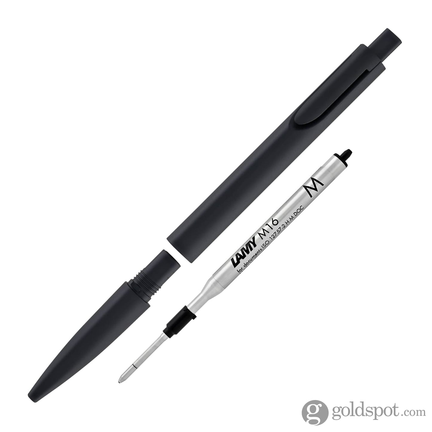 Lamy Noto Ballpoint Pen in Black Ballpoint Pens