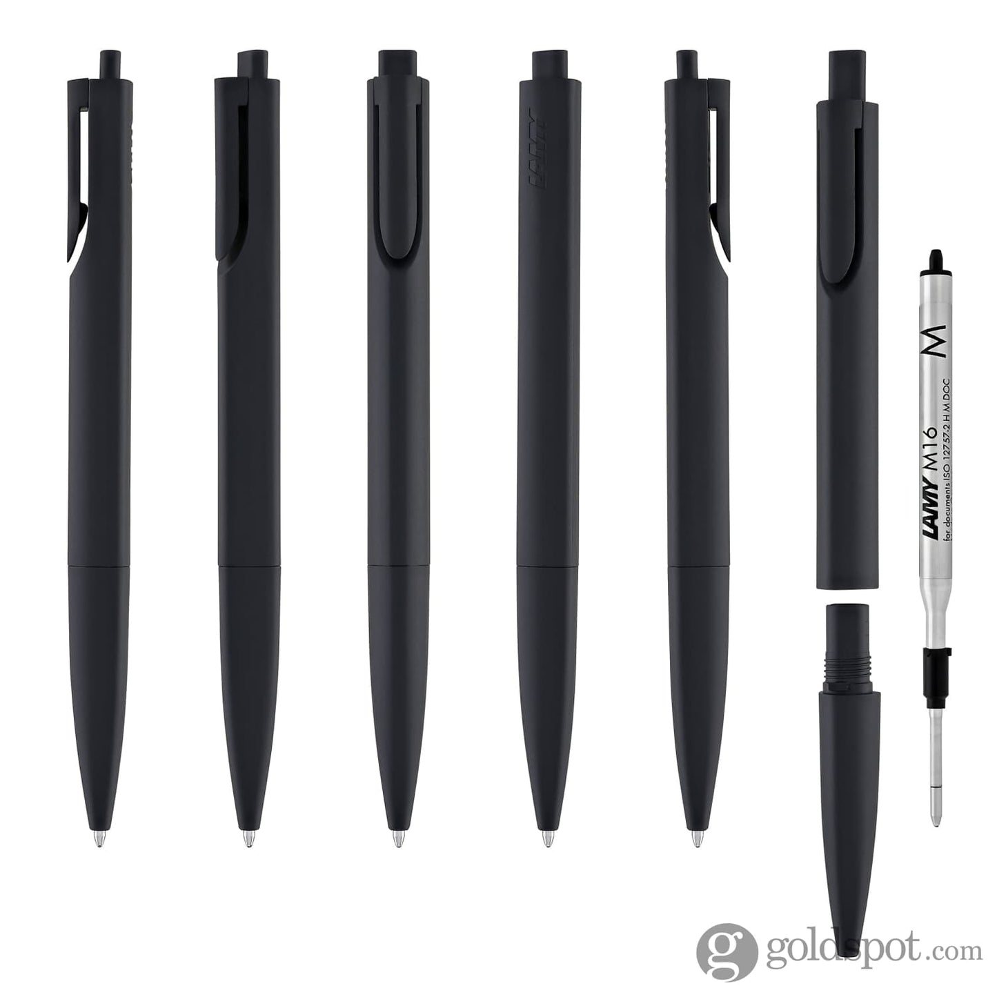 Lamy Noto Ballpoint Pen in Black Ballpoint Pens