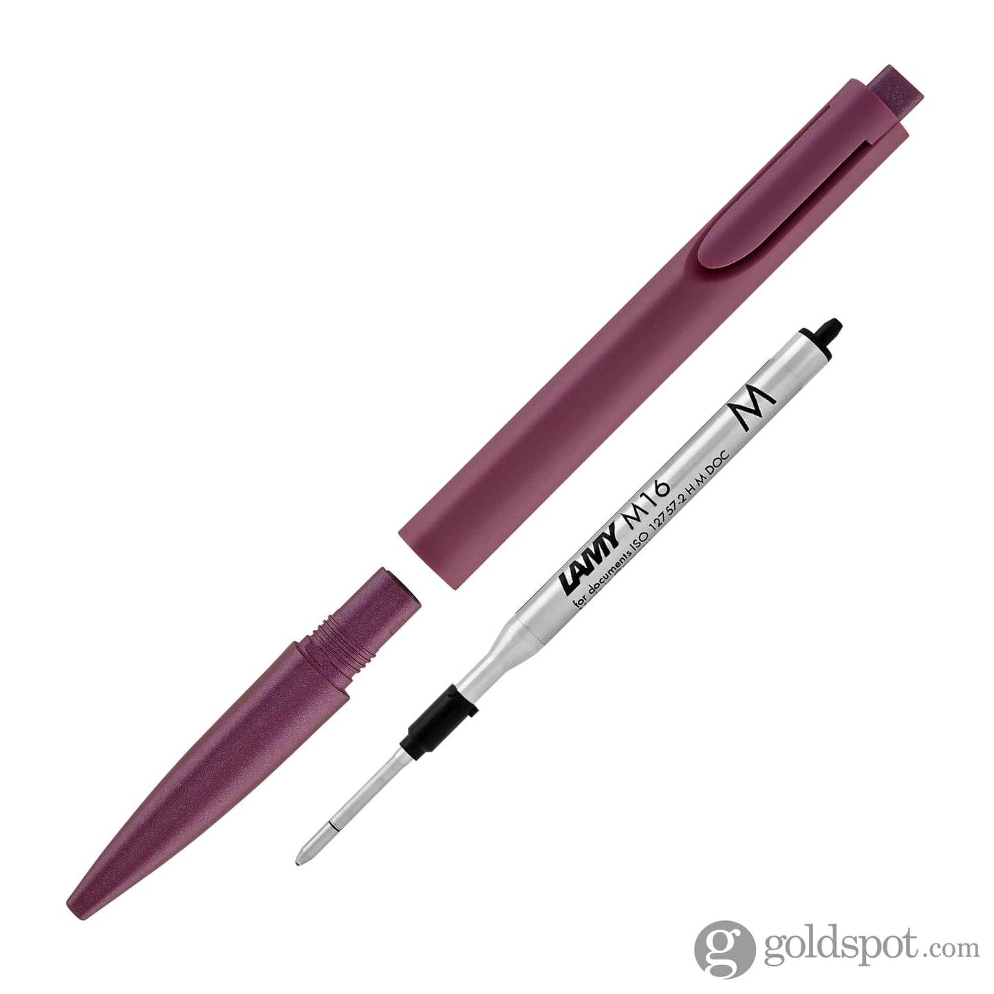 Lamy Noto Ballpoint Pen in Burgundy Ballpoint Pens