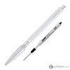 Lamy Noto Ballpoint Pen in Silver/White Ballpoint Pens