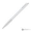 Lamy Noto Ballpoint Pen in Silver/White Ballpoint Pens