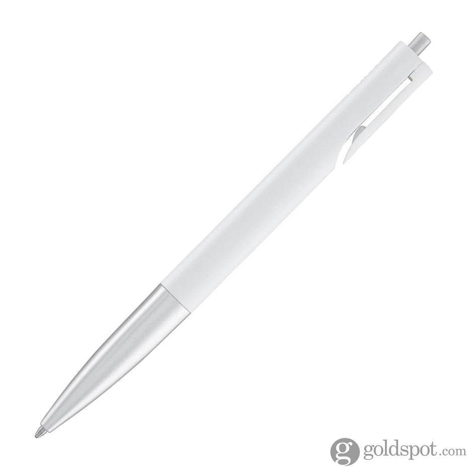 LAMY Noto Kugelschreiber | Silber/Weiß, Mit Clip (Modell L283WE)