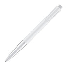 Lamy Noto Ballpoint Pen in Silver/White Ballpoint Pens