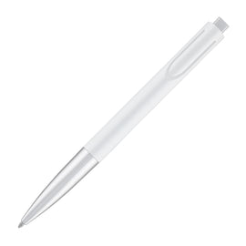 Lamy Noto Ballpoint Pen in Silver/White