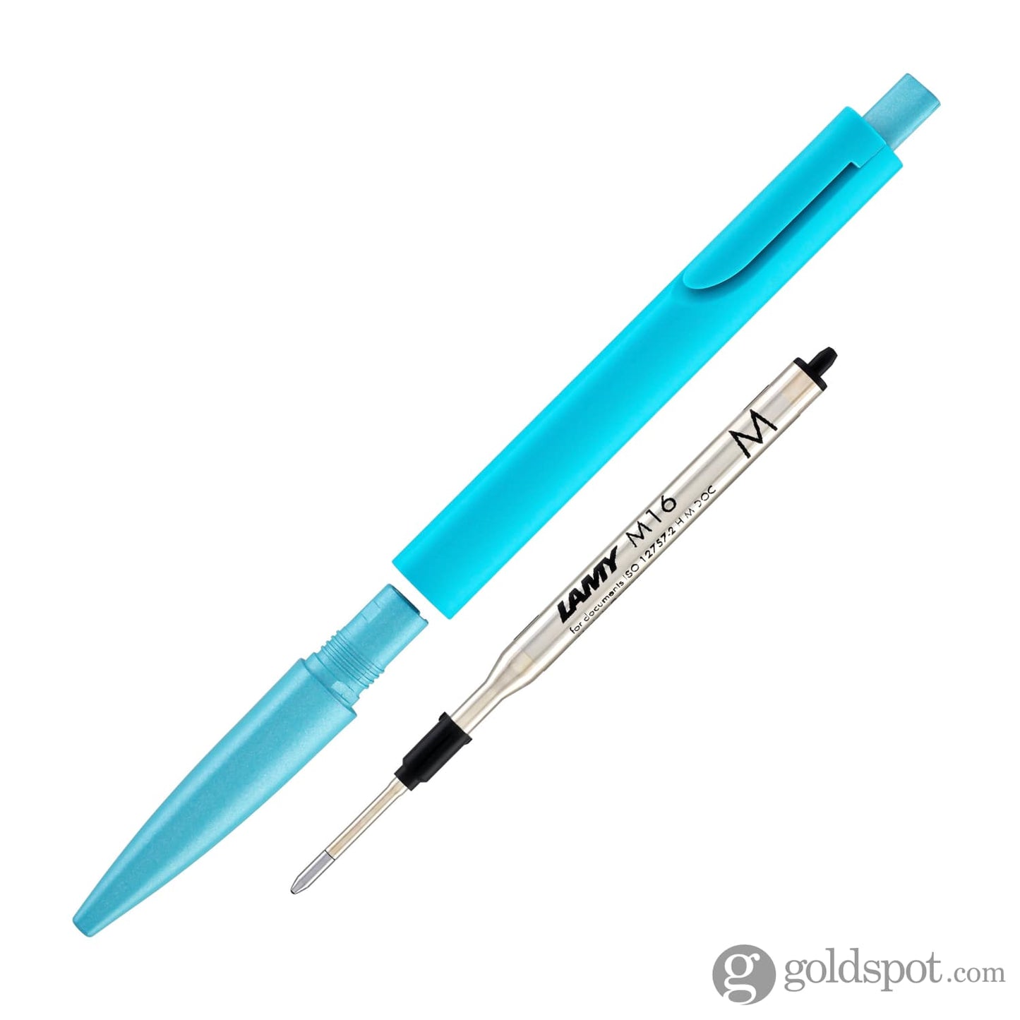Lamy Noto Ballpoint Pen in Teal Ballpoint Pens
