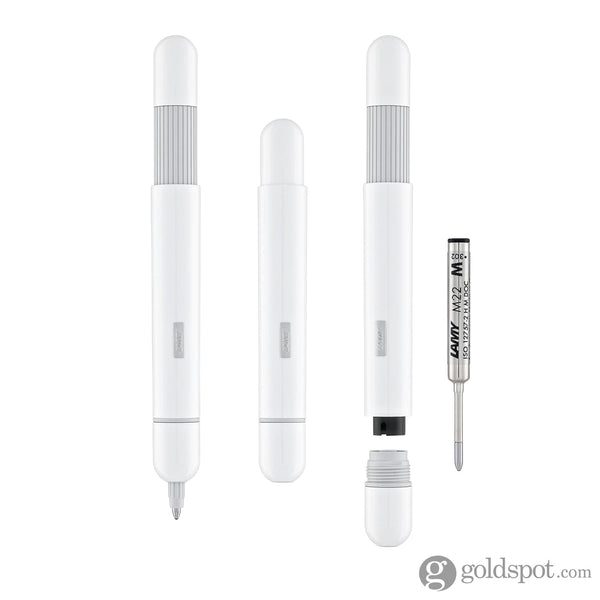 Lamy Pico Ballpoint Pen in White Ballpoint Pens