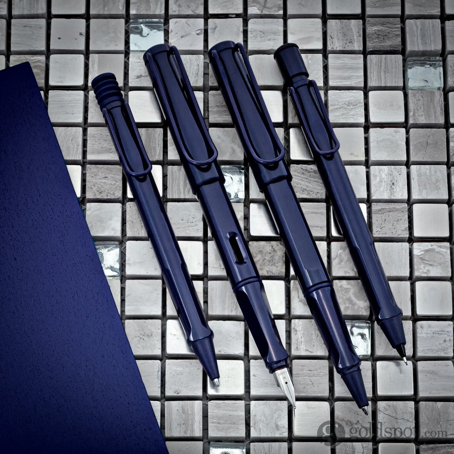 Lamy Safari Ballpoint Pen in Dark Dusk Ballpoint Pens