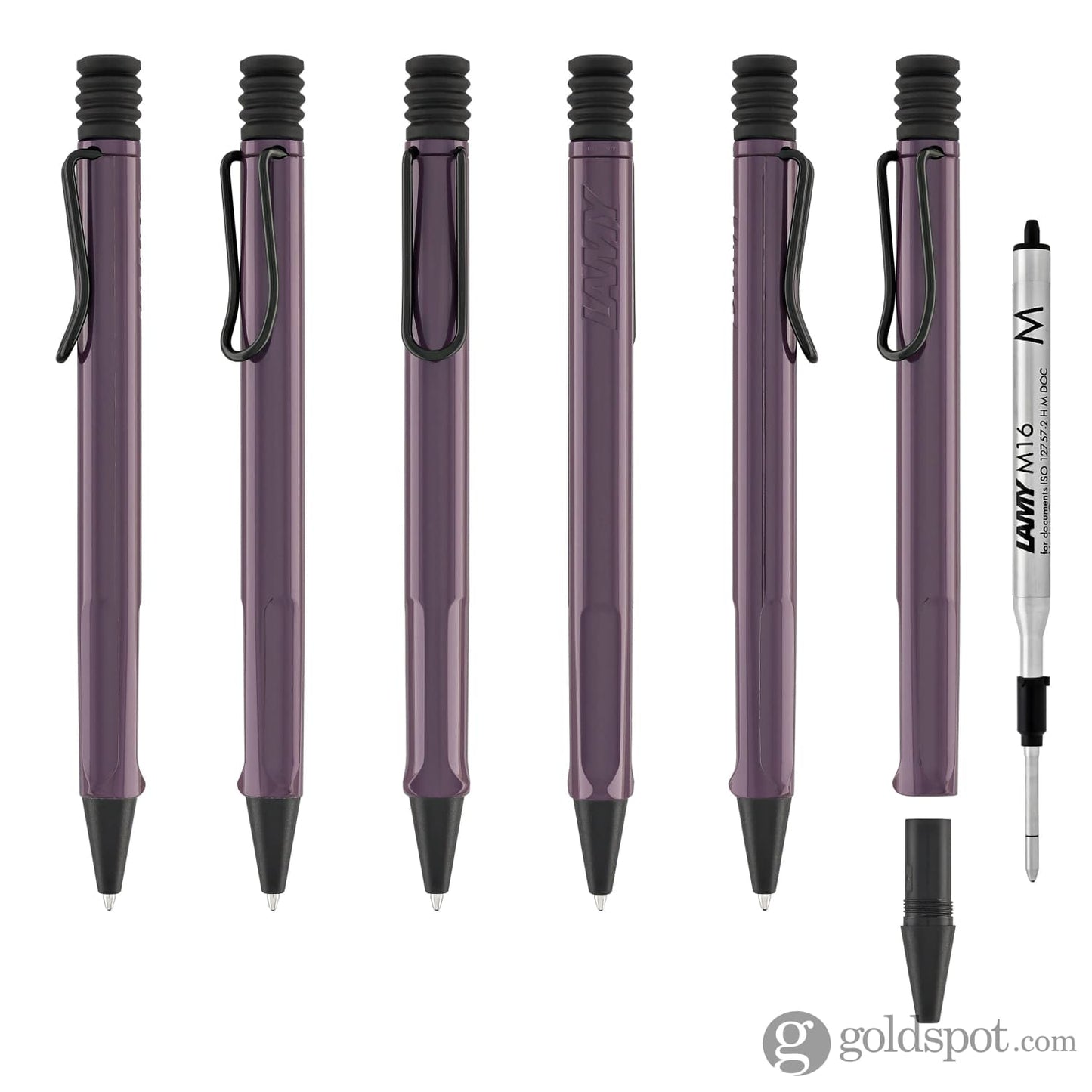 Lamy Safari Ballpoint Pen in Violet Blackberry 2024 Special Edition Ballpoint Pens