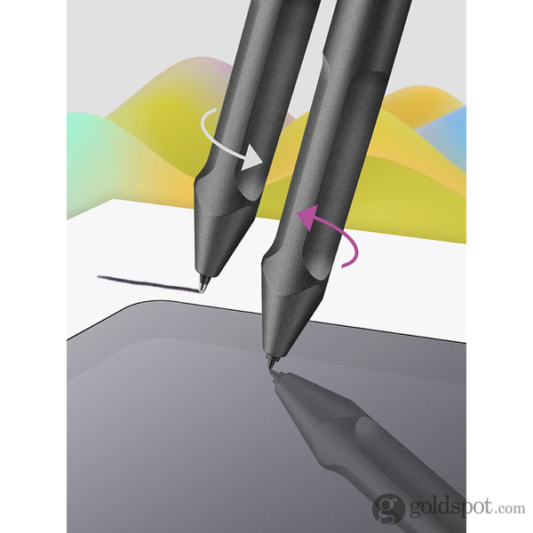 Lamy Safari EMR Twinpen Digital Writing Ballpoint Pen in All Black Ballpoint Pen