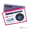 Lamy Safari Fountain Pen and Ink Bottle Gift Set in Pink Cliff 2024 - Medium Point Sets