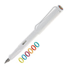 Lamy Safari Fountain Pen In All White Multi Ring Set Special Edition Fountain Pens