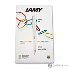 Lamy Safari Fountain Pen In All White Multi Ring Set Special Edition Fountain Pens