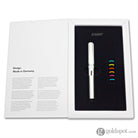 Lamy Safari Fountain Pen In All White Multi Ring Set Special Edition Fountain Pens