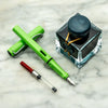 Lamy Safari Fountain Pen in Apple Green & J. Herbin Emerald of Chivor Combo Gift Sets