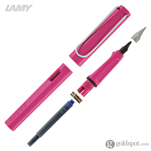 Lamy Safari Fountain Pen in Pink Fountain Pen