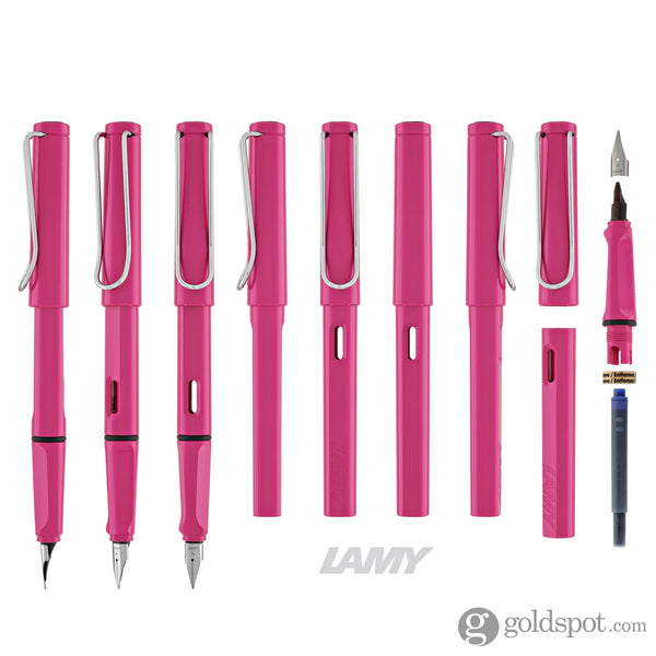 Lamy Safari Fountain Pen in Pink Fountain Pen