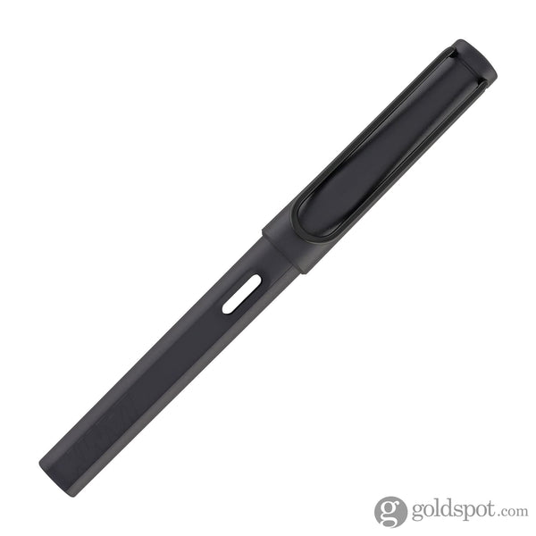 Lamy Safari Fountain Pen in Steel Black Fountain Pen