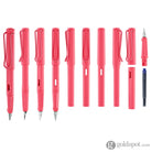 Lamy Safari Fountain Pen in Sunset Coral Fountain Pen