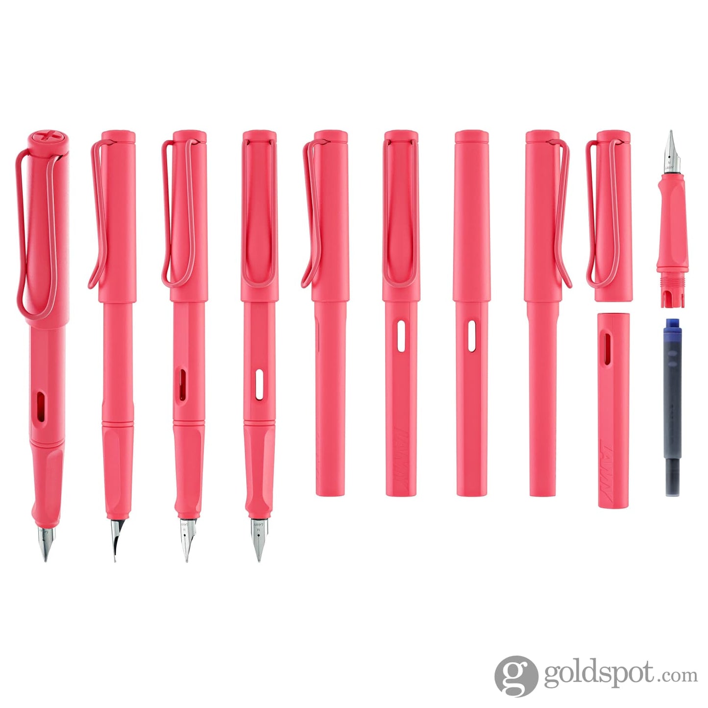 Lamy Safari Fountain Pen in Sunset Coral Fountain Pen
