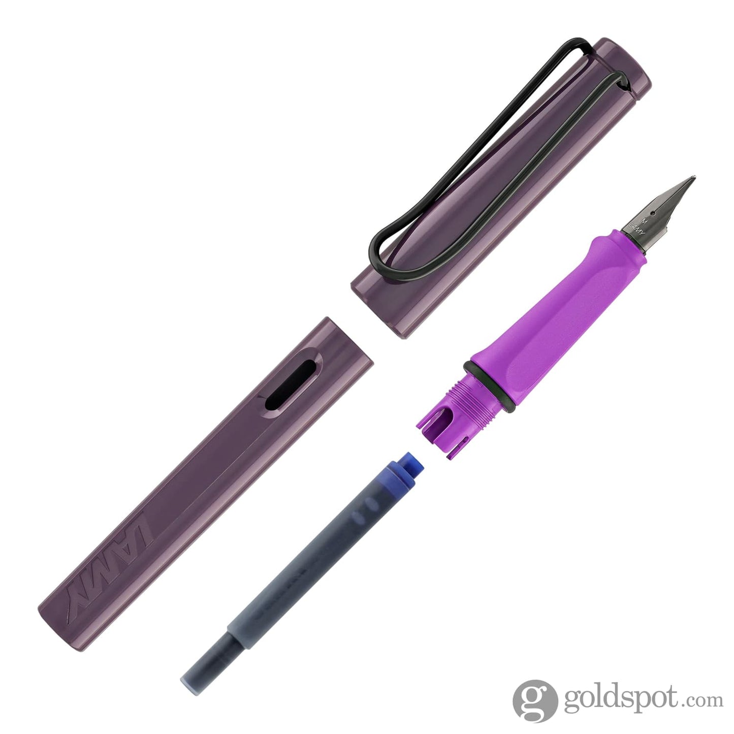 Lamy Safari Fountain Pen in Violet Blackberry 2024 Special Edition Fountain Pen