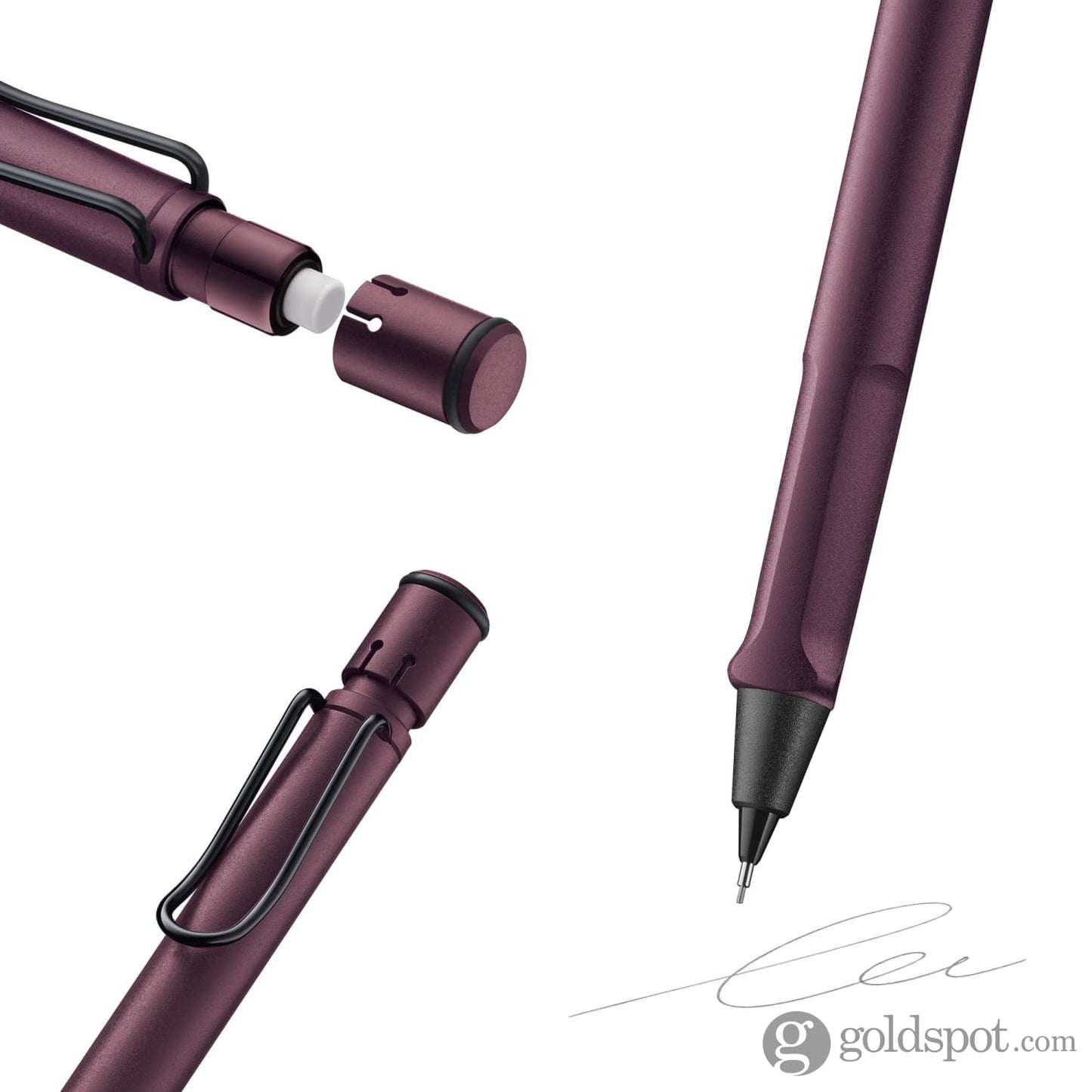 Lamy Safari Mechanical Pencil in Scarlet - 0.5mm Mechanical Pencils