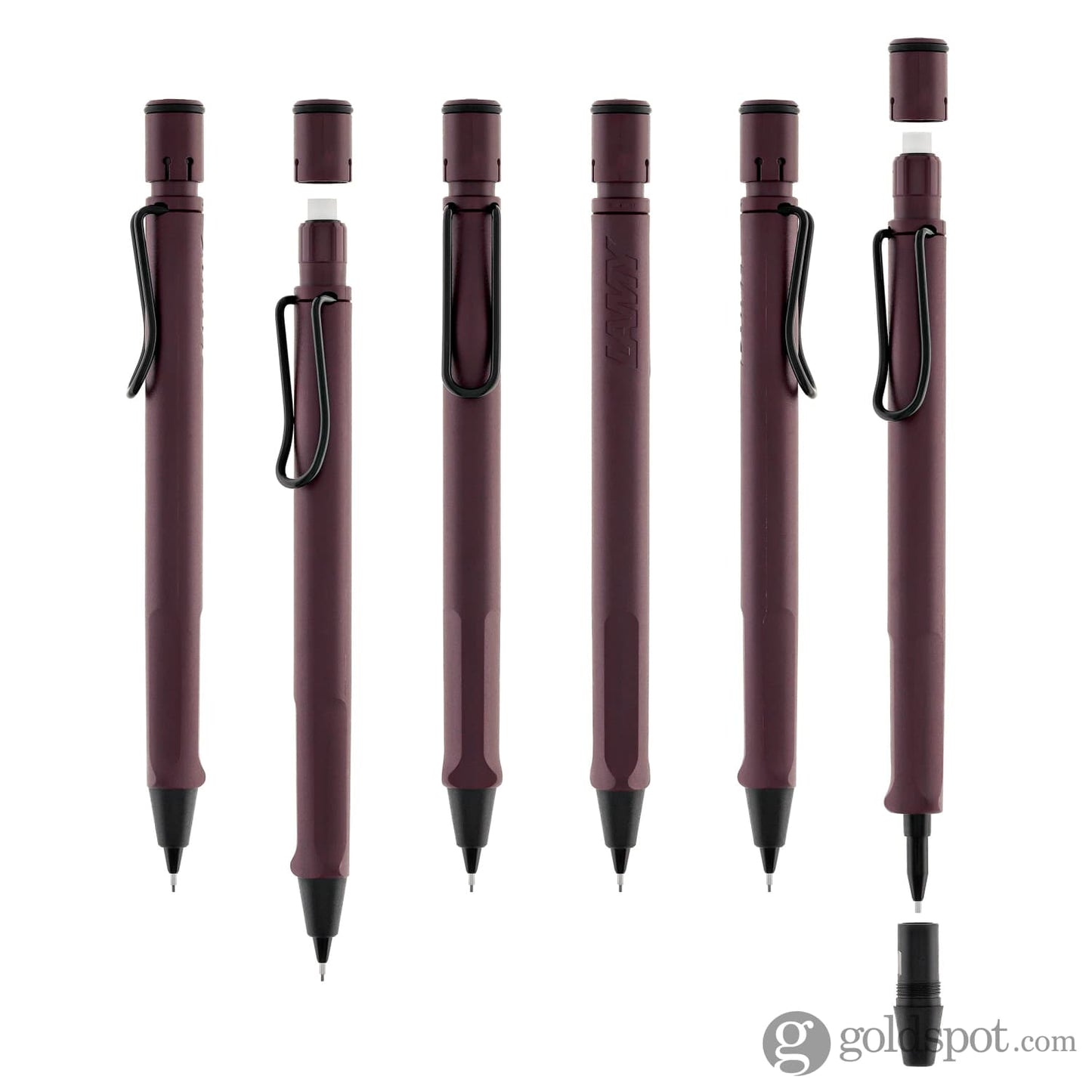 Lamy Safari Mechanical Pencil in Scarlet - 0.5mm Mechanical Pencils