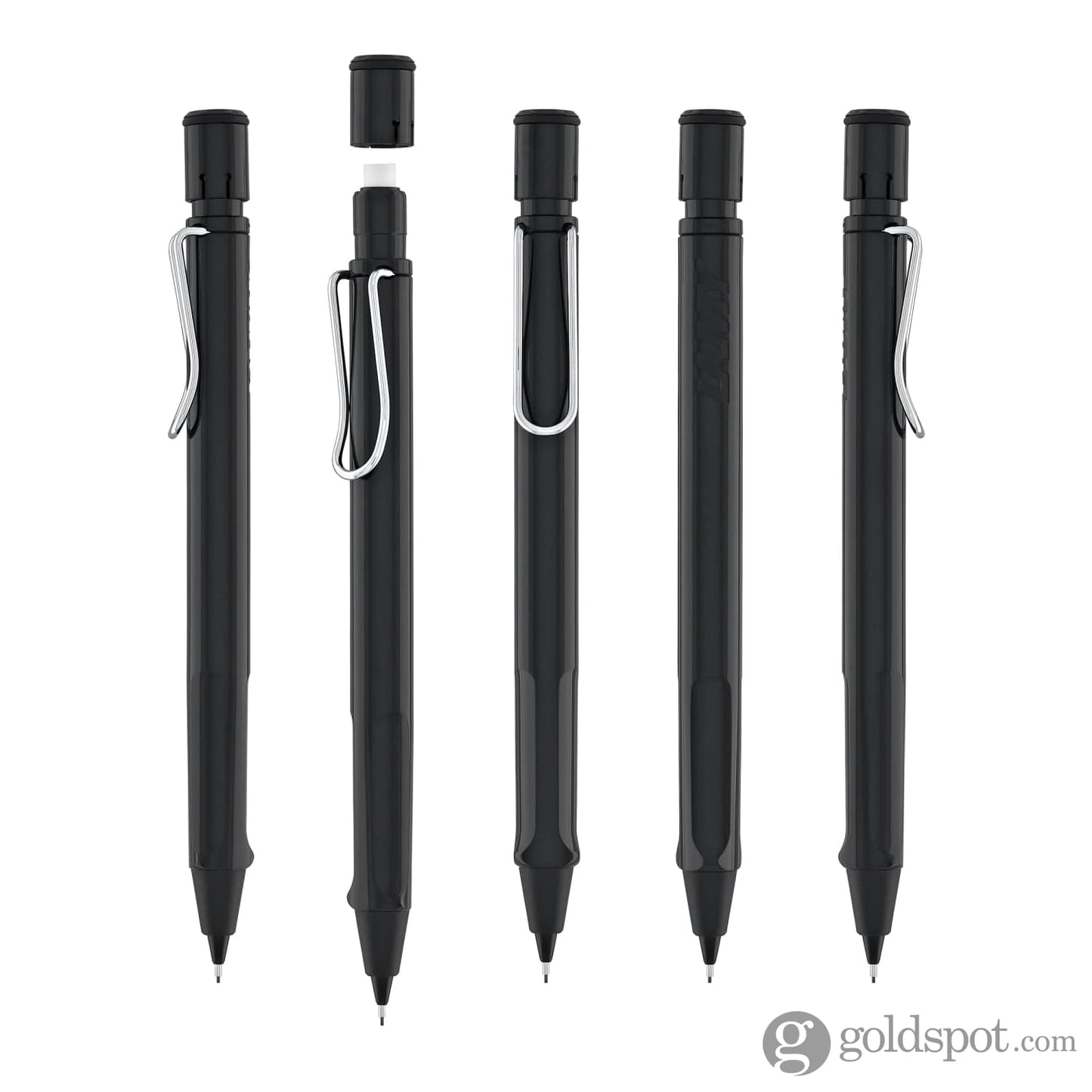 Lamy Safari Mechanical Pencil in Shiny Black - 0.5mm Mechanical Pencils