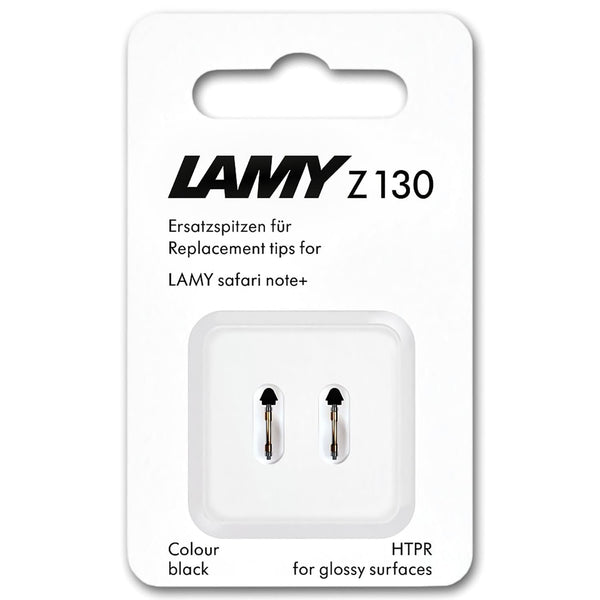 Lamy Safari Note + Replacement Tip in Medium Black - 2 Piece Stylus Pens